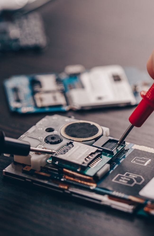 mobile phone sim jack repair